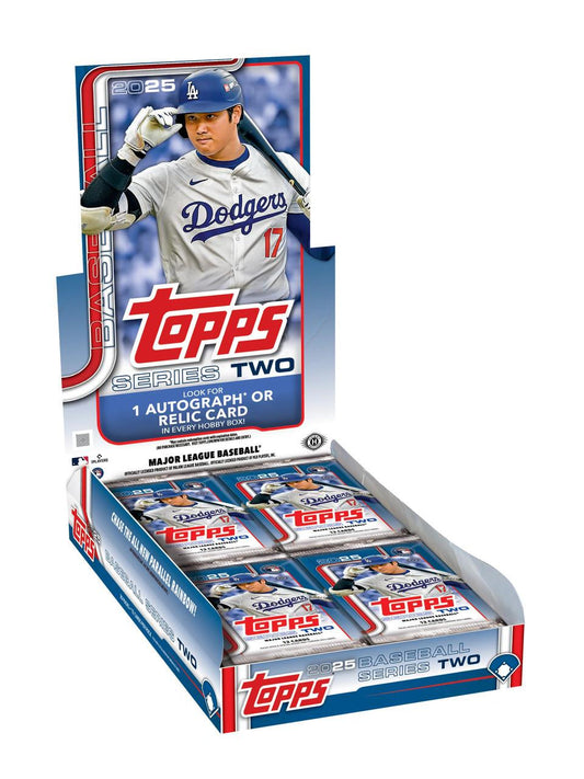 MLB 2025 TOPPS SERIES 2 HOBBY BOX - PRE ORDER